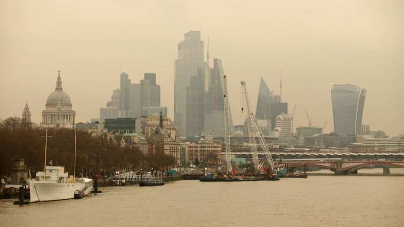 Dust from the Saharan desert is occasionally blown towards the UK - and may pose health risks in high concentrations (Image: PA)