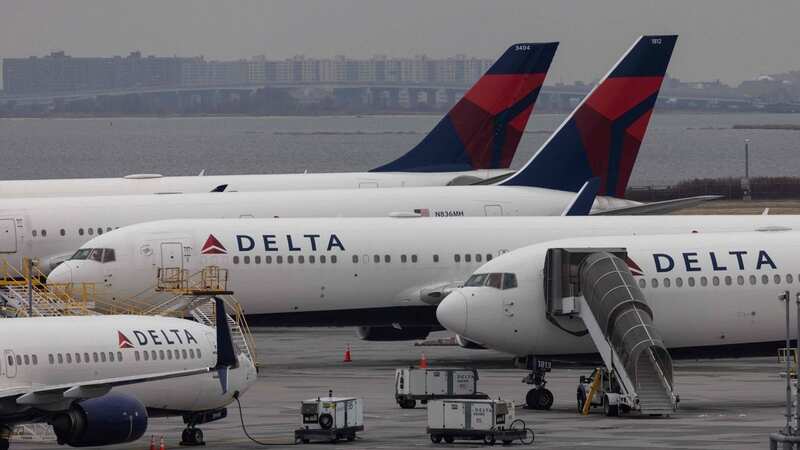 The incident happened aboard a Delta flight (Image: AFP via Getty Images)