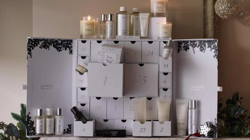 The White Company advent calendar costs £175 (Image: The White Company)