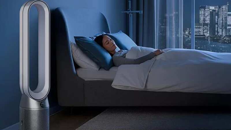 Stay cool while you sleep with this best selling Dyson fan (Image: Currys)