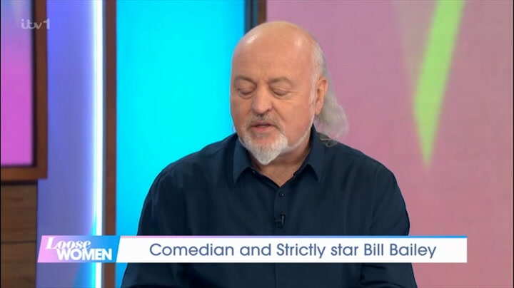 Bill Bailey lets slip his baby name suggestions to pregnant Strictly partner Oti