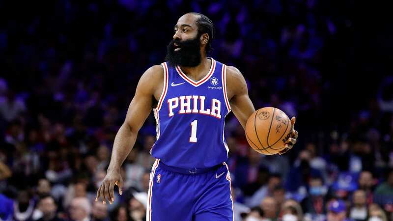 The Philadelphia 76ers were unhappy with James Harden choosing to party instead of being with the team before a game (Image: Johnny Nunez/WireImage)