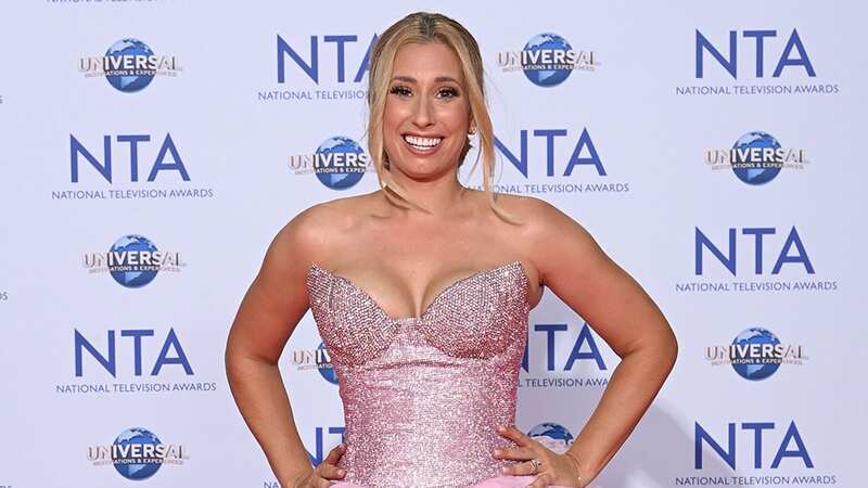 Stacey Solomon told off at NTAs for being late after 