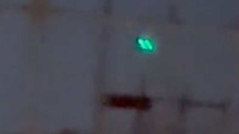 Could this be a UFO flying over Uri Geller