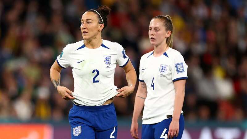 Lucy Bronze (L) is shocked Keira Walsh (R) has not been nominated for the Ballon d