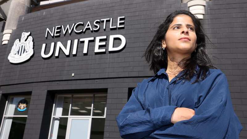 Saudi human rights campaigner Lina al Hathloul outside St. James