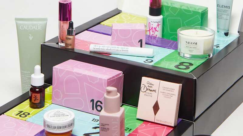 Inside the ASOS beauty advent calendar 2023 (Image: ASOS)