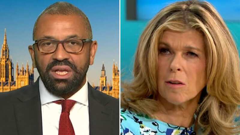 Kate Garraway in furious on-air row with MP James Cleverly over policing figures