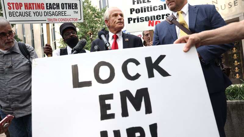 Peter Navarro is the second former Trump aide to be found in contempt of Congress (Image: Getty Images)