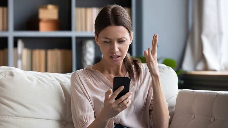 The friends had a heated exchange over text (stock image) (Image: Getty Images/iStockphoto)