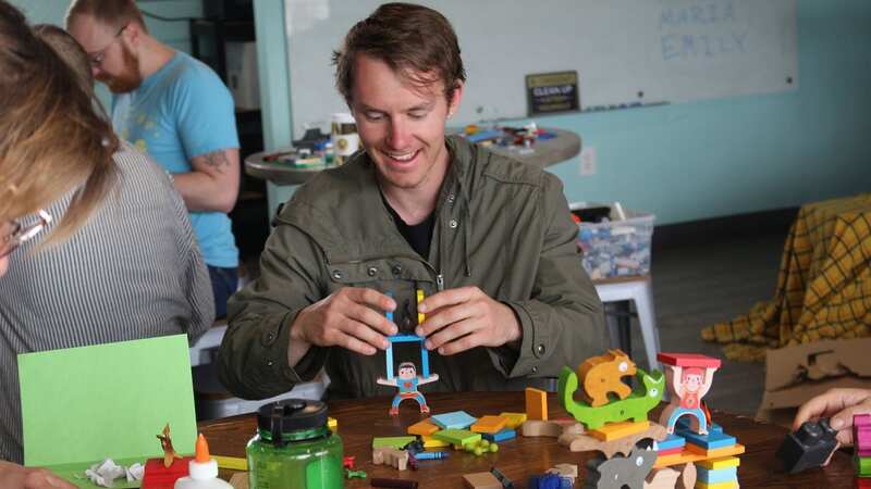 Adult-only nursery sees people pay to nap and play with kid-style entertainment