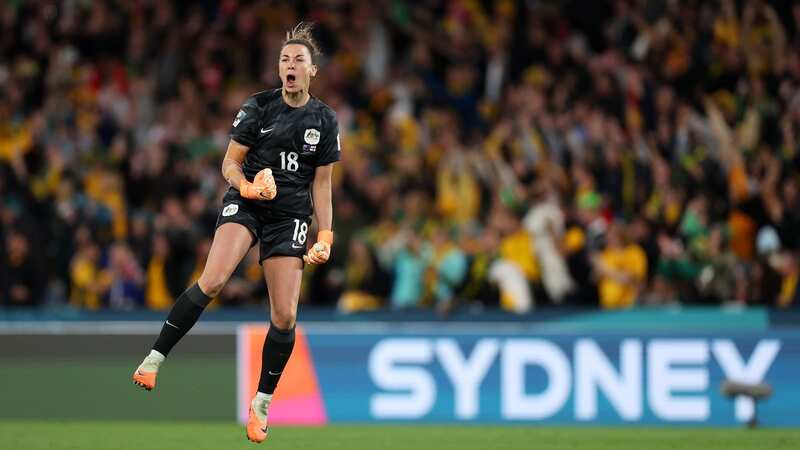 Mackenzie Arnold of Australia celebrates Australia