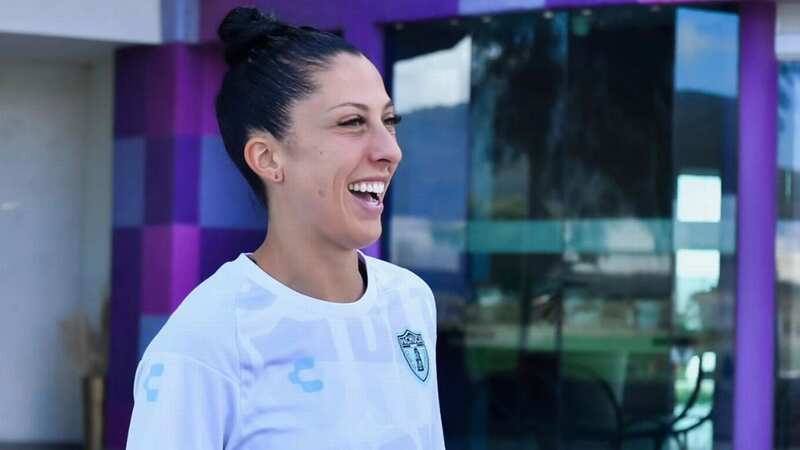 Jenni Hermoso is back in training (Image: Instagram/tuzasoficial)