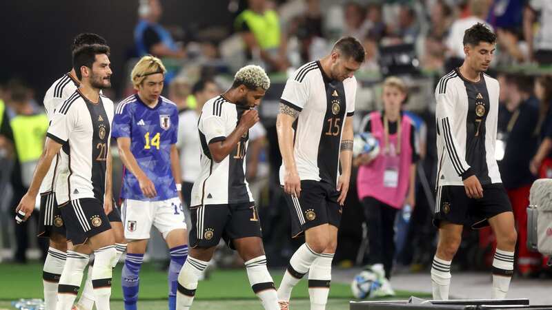 Germany suffered a 4-1 defeat by Japan in Wolfsburg (Image: Alex Grimm/Getty Images)