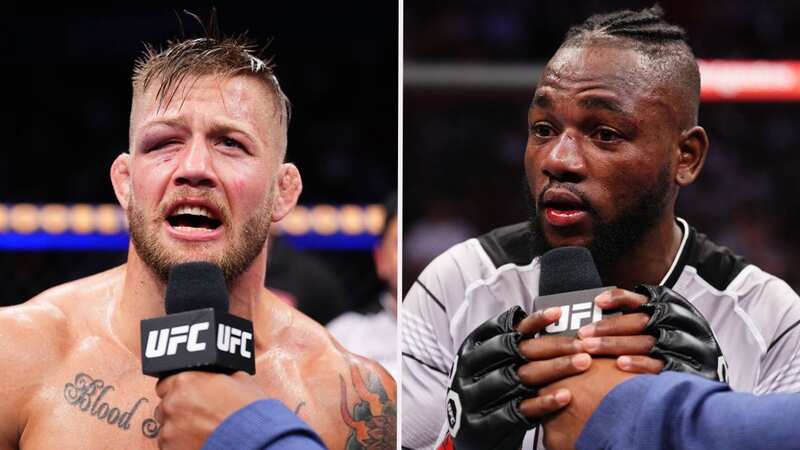 Two UFC fighters have interviews cut short after making same homophobic slurs