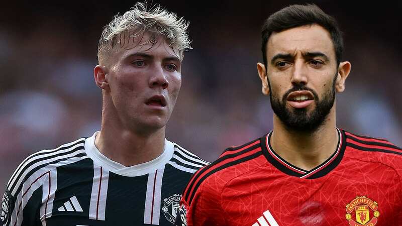 Fernandes reacts after Man Utd told Hojlund is not a 