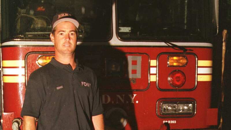 Firefighter Mike Kehoe, who survived 9/11 but lost six of his firemen brothers (Image: Daily Mirror)