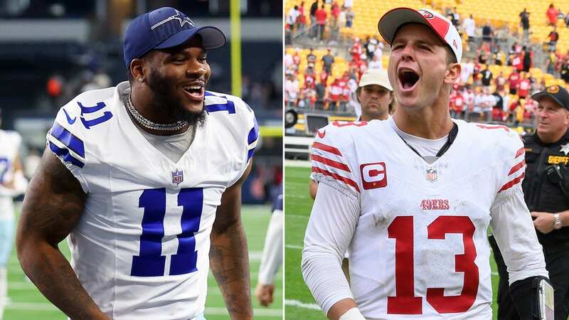 Micah Parsons and the Dallas Cowboys defence overwhelmed the New York Giants on Sunday night (Image: AP)