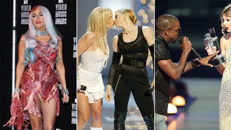 Most controversial moments in VMAs history - storming stage to impromptu kiss