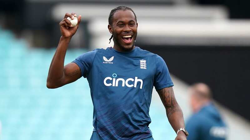 Jofra Archer was back bowling in an England shirt at the Oval (Image: PA)