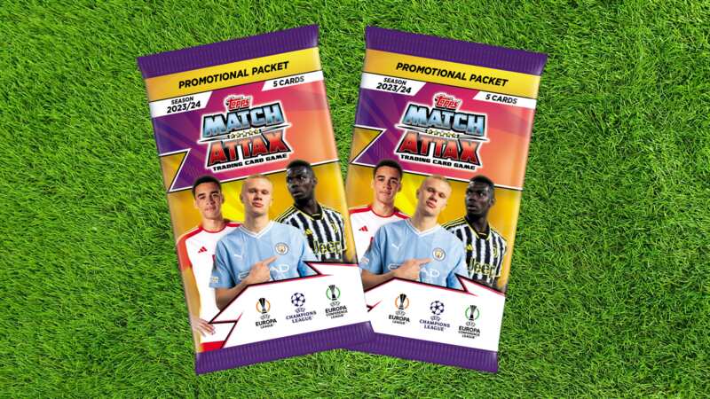 Free 5-card Match Attax promotional pack from Topps with this weekend’s paper