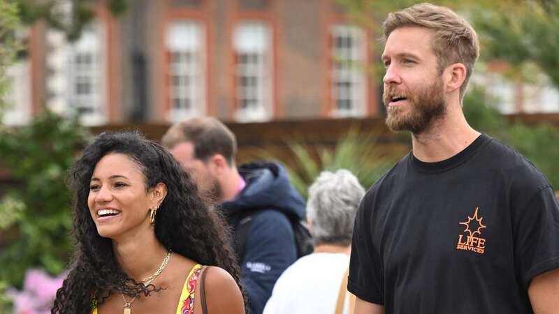 Vick Hope and Calvin Harris tied the knot (Image: WireImage)
