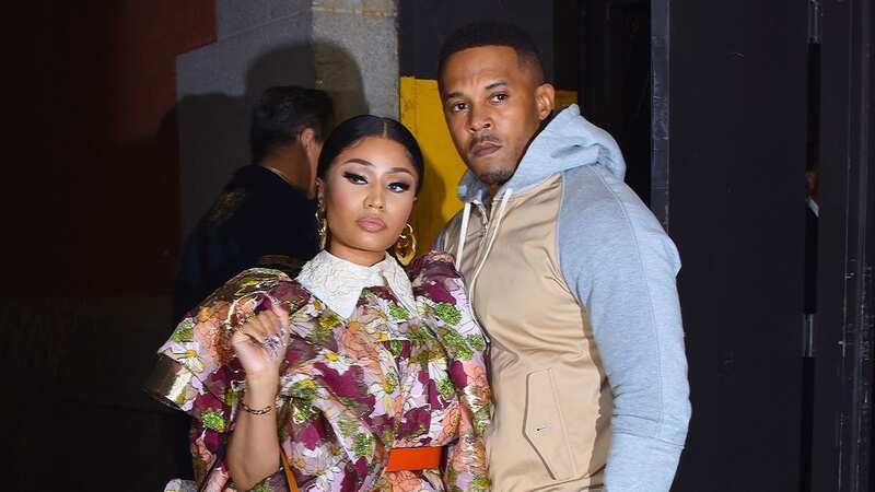 Nicki Minaj is seemingly smitten with her husband