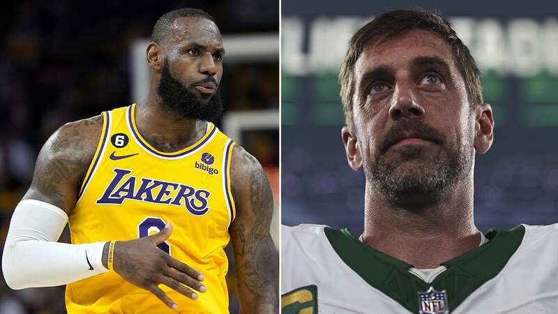 LeBron James is the latest sports star to share sympathy with Aaron Rodgers (Image: Getty Images)