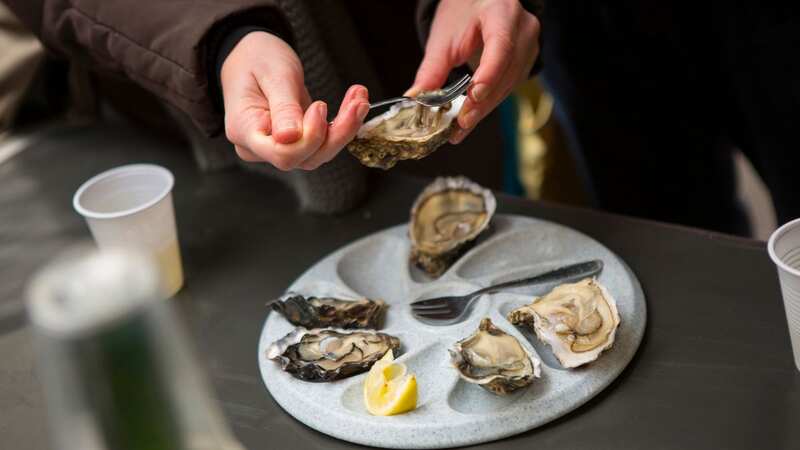 A Texas man has died from a flesh-eating bacterial infection after eating raw oysters in a restaurant (Image: Getty Images)