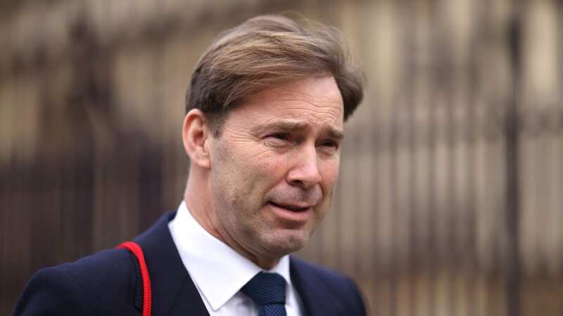 Tobias Ellwood sparked fury with the video (Image: Getty Images)