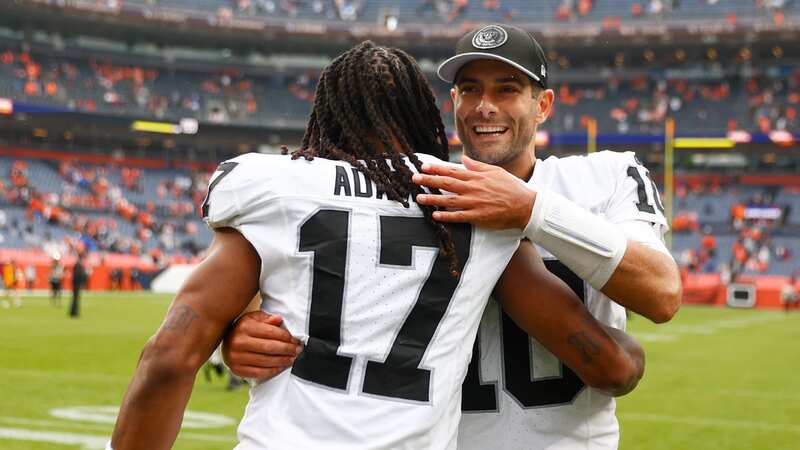 Adams has praised his new quarterback - despite an under-par performance