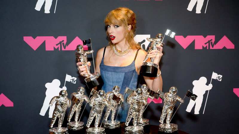 Taylor Swift at the MTV VMAs (Image: Getty Images for MTV)