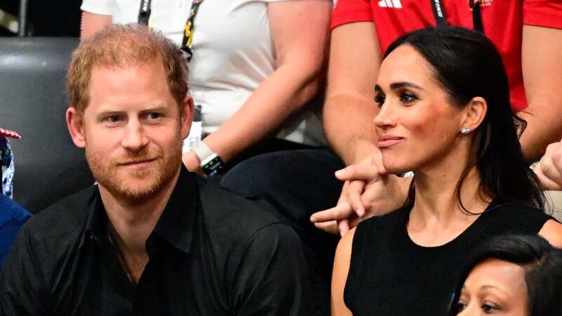 Meghan Markle and Prince Harry appear as loved up as ever at the 2023 Invictus Games (Image: REX/Shutterstock)