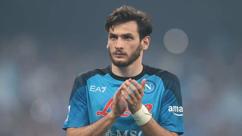 United target Khvicha Kvaratskhelia (Image: Getty Images)