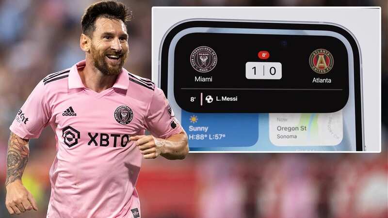 MLS superstar Lionel Messi made a fleeting appearance as Apple launched their new iPhone 15 (Image: Apple/ Twitter/ MLS)