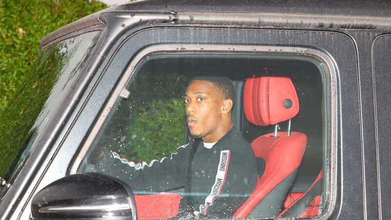 Martial suffers embarrassing Man Utd gaffe and sheepishly exits training ground