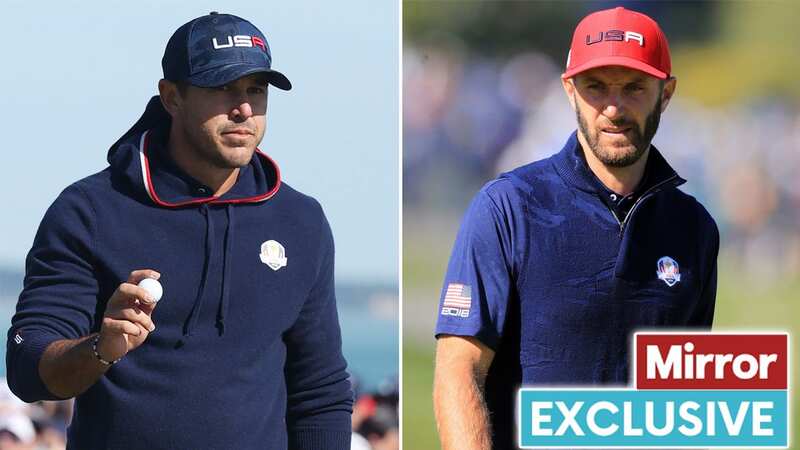 Dustin Johnson has been left out the U.S. Ryder Cup team