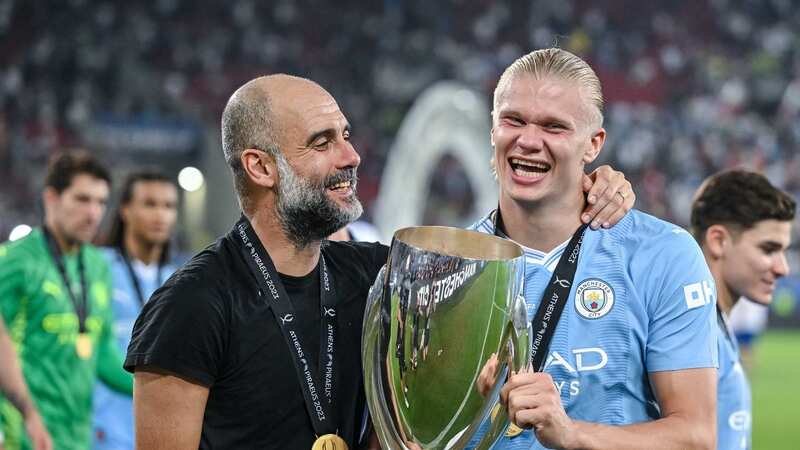 Pep Guardiola and Erling Haaland are likely winners (Image: Harry Langer/DeFodi Images via Getty Images)