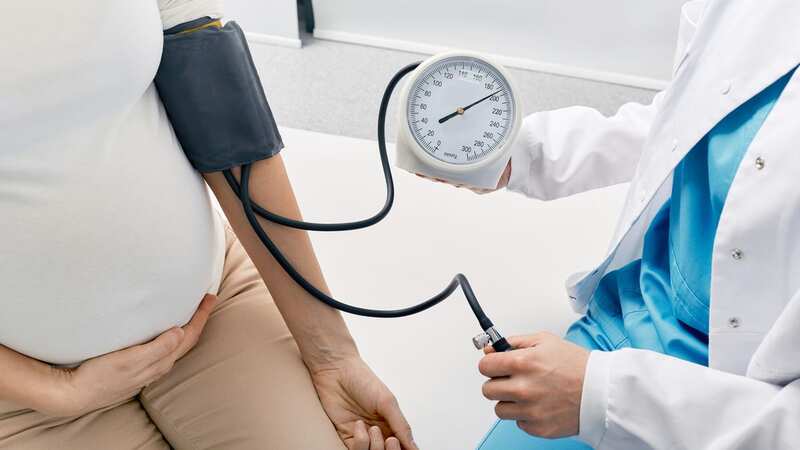 The most common symptom of pre-eclampsia is high blood pressure (Image: Getty Images)