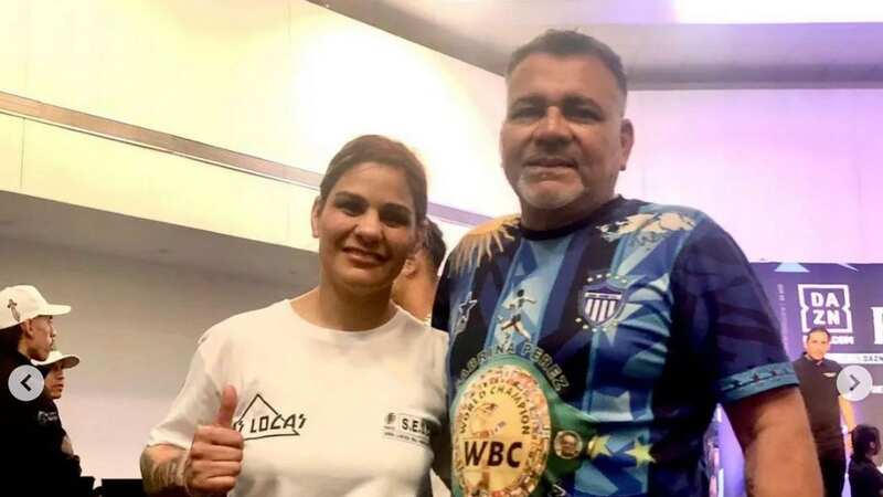 Sabrina Perez with her husband and coach Diego Arrua (Image: Instagram / @team_sabrinaperez)