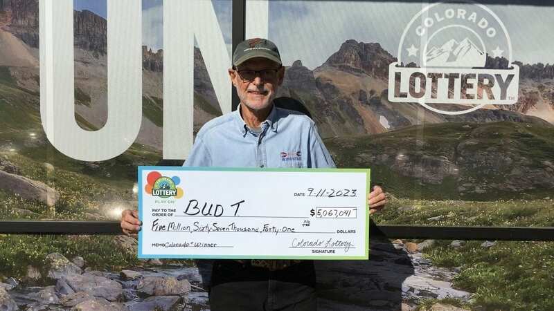Waldemar "Bud" Tasch won $5million on the lottery (Image: Colorado Lottery)