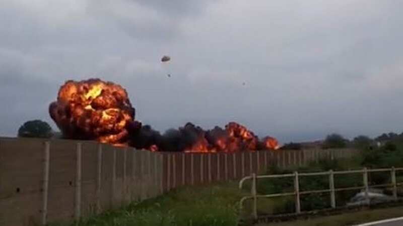 Girl, 5, dies after military jet 