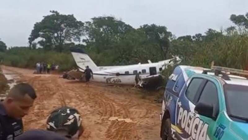 Plane carrying tourists plummets to ground killing all 14 onboard