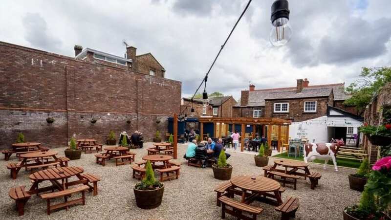 Inside epic Liverpool pub with huge beer garden that