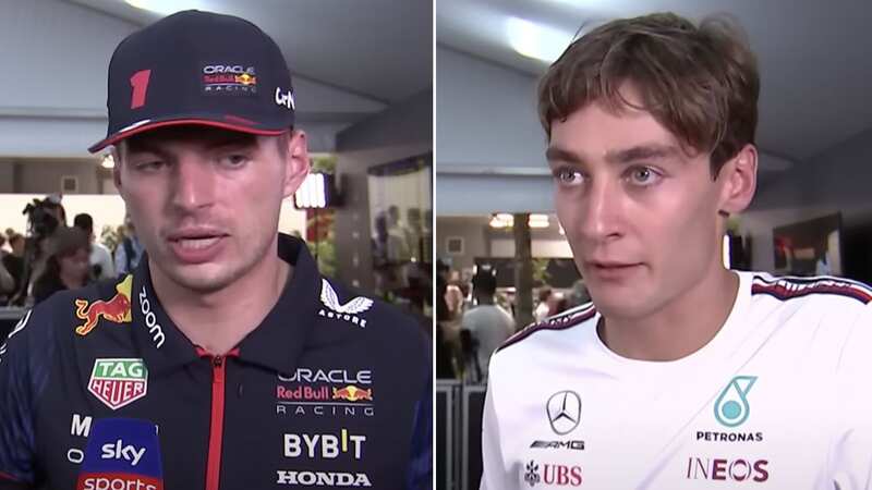 Max Verstappen has reacted to George Russell