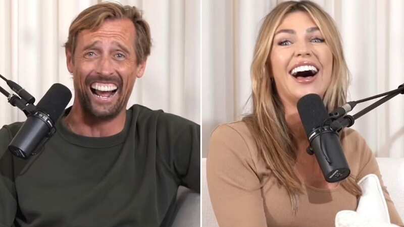 Abbey Clancy and Peter Crouch redfaced as daughter, 12, understands rude joke