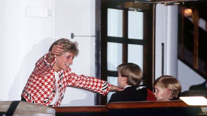 Princess Diana was keen to sing along with her two sons on their back-to-school drive (Image: Getty Images)