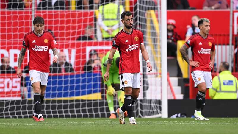 Manchester United were beaten 3-1 at home by Brighton on Saturday (Image: Michael Regan/Getty Images)