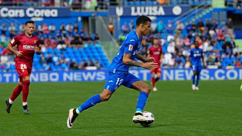 Greenwood has made his return to football with Getafe (Image: AP)