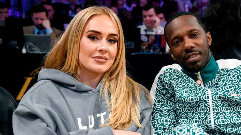Adele sparks rumours that she secretly wed her fiancé Rich Paul after calling him her 